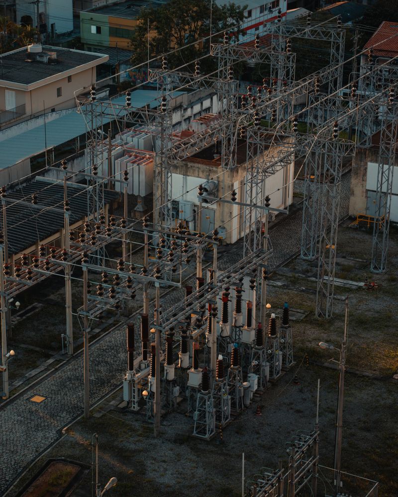 Subestación eléctrica transformación
