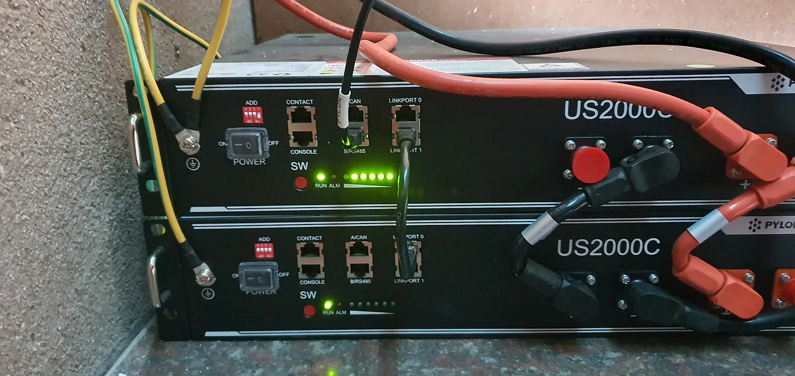Baterías de una instalación de autoconsumo